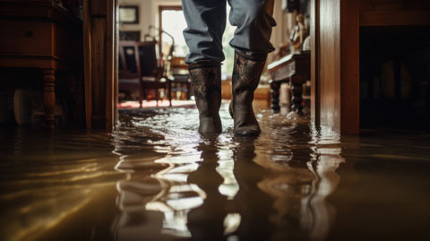 Visuel - Catastrophe naturelle maison